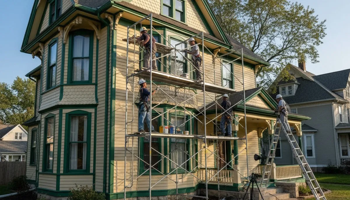 Professional painting services in Bloomington, IL for residential and commercial projects