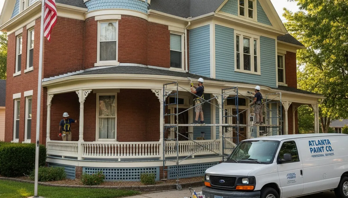 Painting contractors in Bloomington, IL offering professional interior and exterior painting services