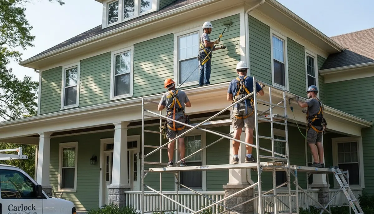 Professional painters serving Bloomington, IL for interior and exterior painting services