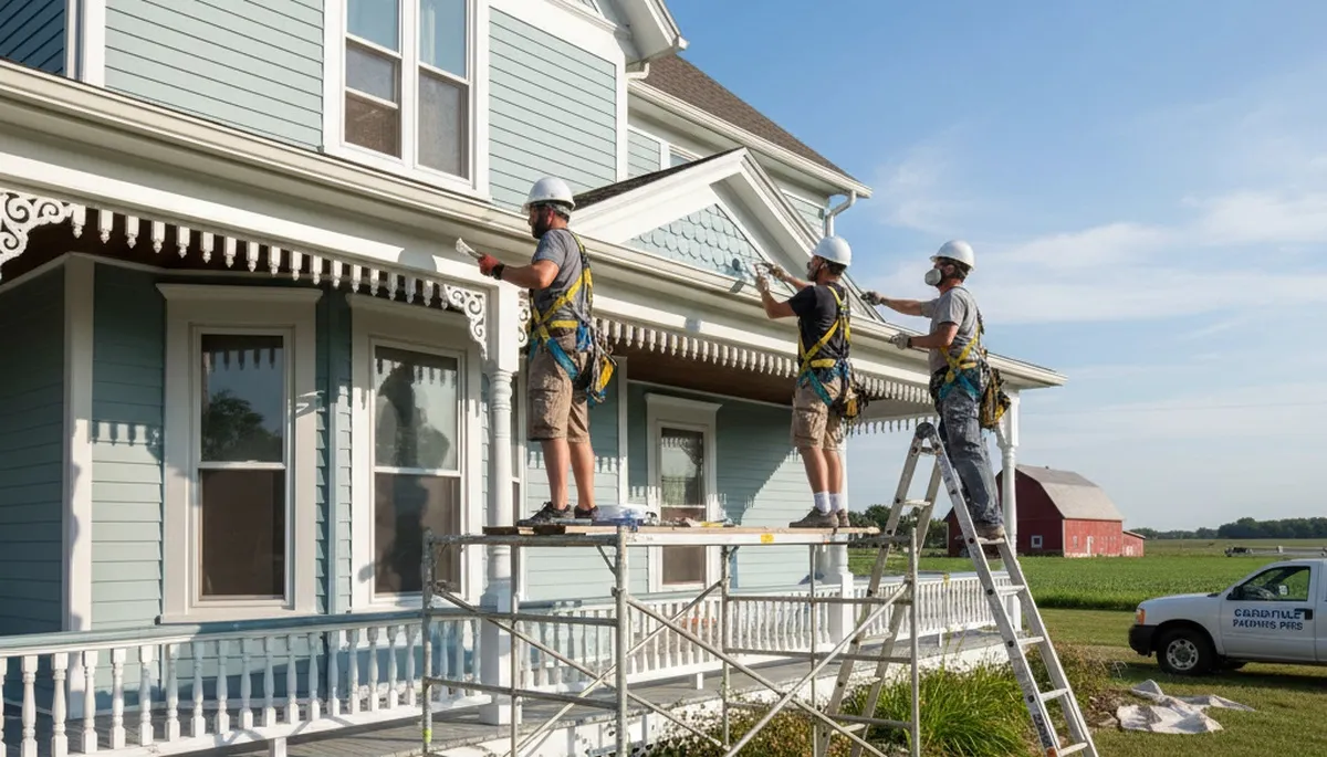Professional painting services in Bloomington, IL for residential and commercial properties